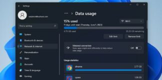 How to Track Internet Data Usage in Windows 11
