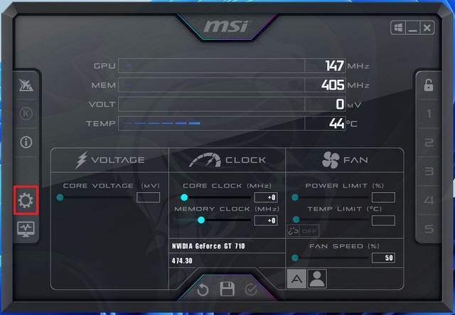 MSI Afterburner