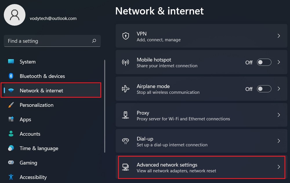 Network & internet